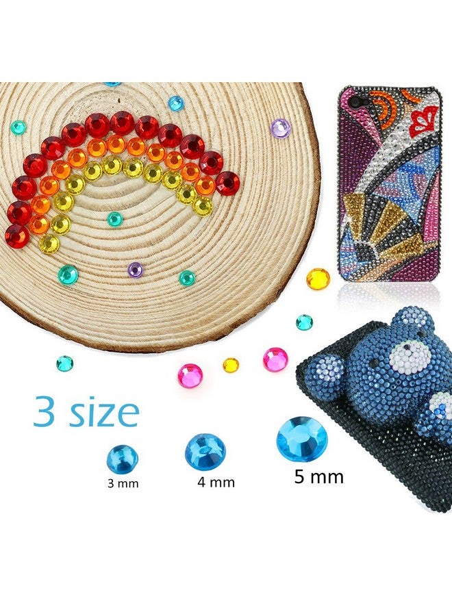 Augshy Gem Sticker3300 Pieces Self Adhesive Rhinestone Stickers Self Adhesive Stickersrhinestones For Crafts Self Adhesive - Image 3