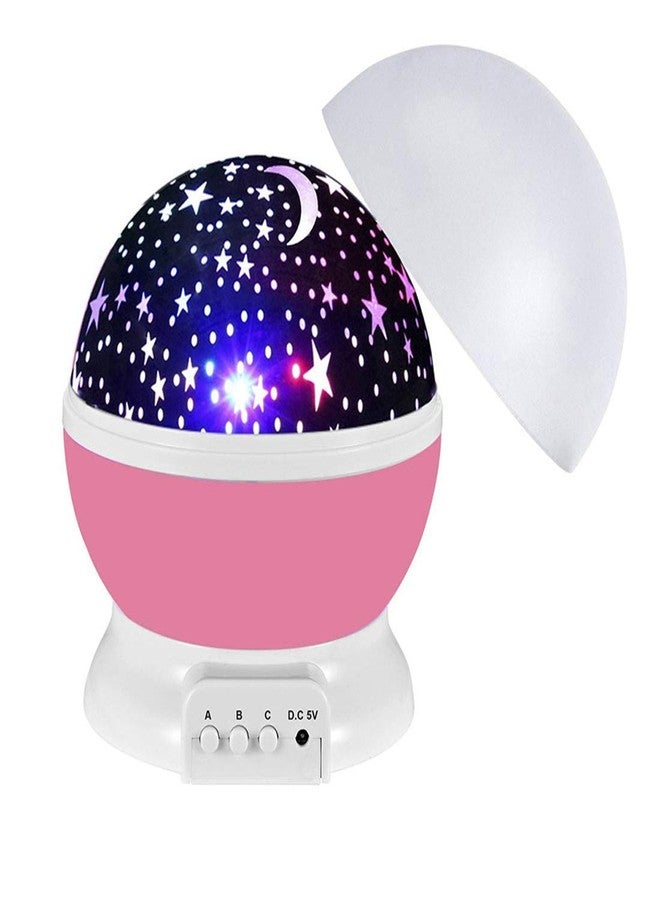 LOXBEE Star Master Night Light Lamp Projector Star Light Rotating Projector Star Projector Lamp with Colors and 360 Degree Moon Star Projection with USB Cable - Image 2