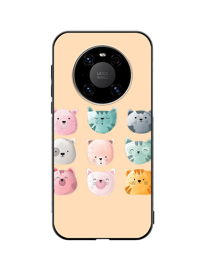 VR CREATIVE Protective Case Cover For Huawei Mate 40 Cute Faces Design Multicolour - Image 1