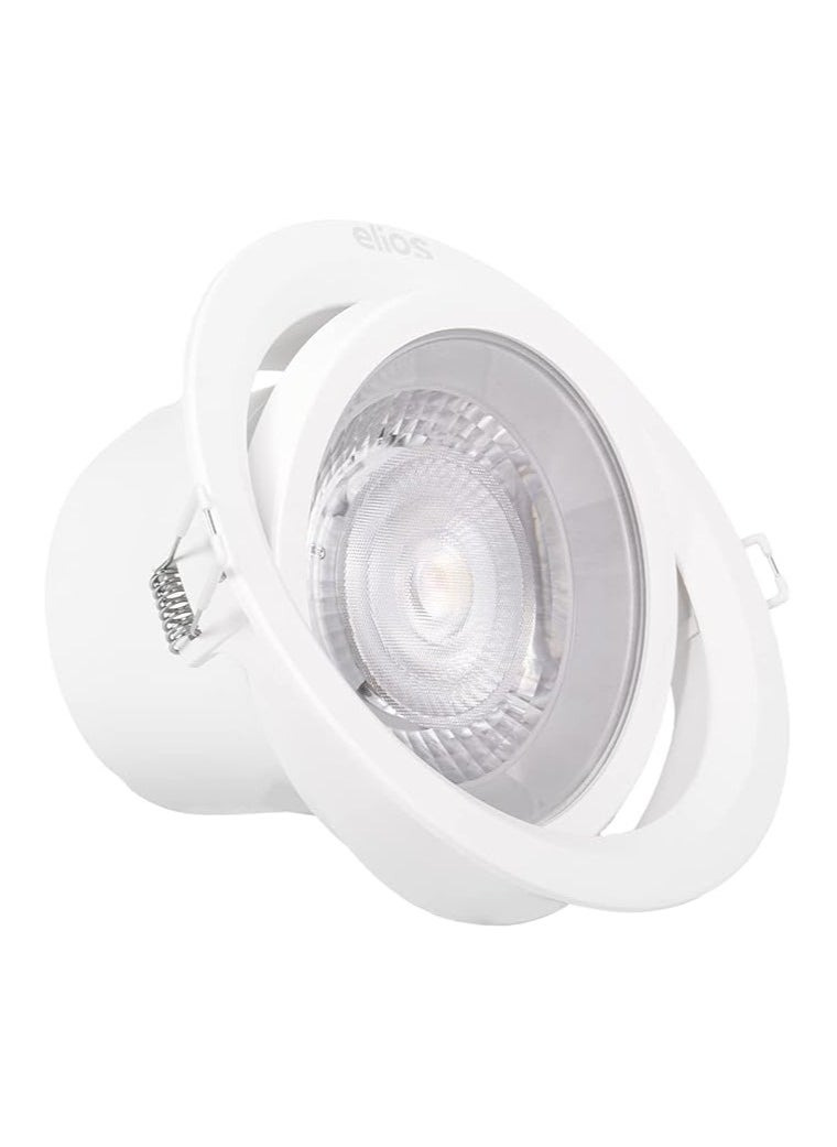 Elios 9-watt spotlight inside the wall, moving with white lighting from Elios  - Image 1