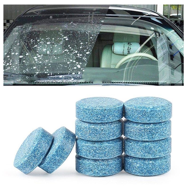 Rylan Car Accessories in 30 PCs Car Wiper Detergent Effervescent Tablets Washer Auto Windshield Cleaner Glass Wash Cleaning Tablets - Image 5