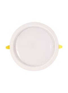 El Rawda Lighting Gypsum Board With Clips, Suitable For All Openings Inside Gypsum, 35 Watts Of High-Quality White Lighting 24x24x4 cm 
