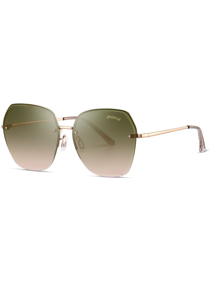 Chomel Fashion High-Definition Nylon Lens Sunglasses For Women's High-End Elegant Anti-Ultraviolet Anti-Blue Light  - Image 1
