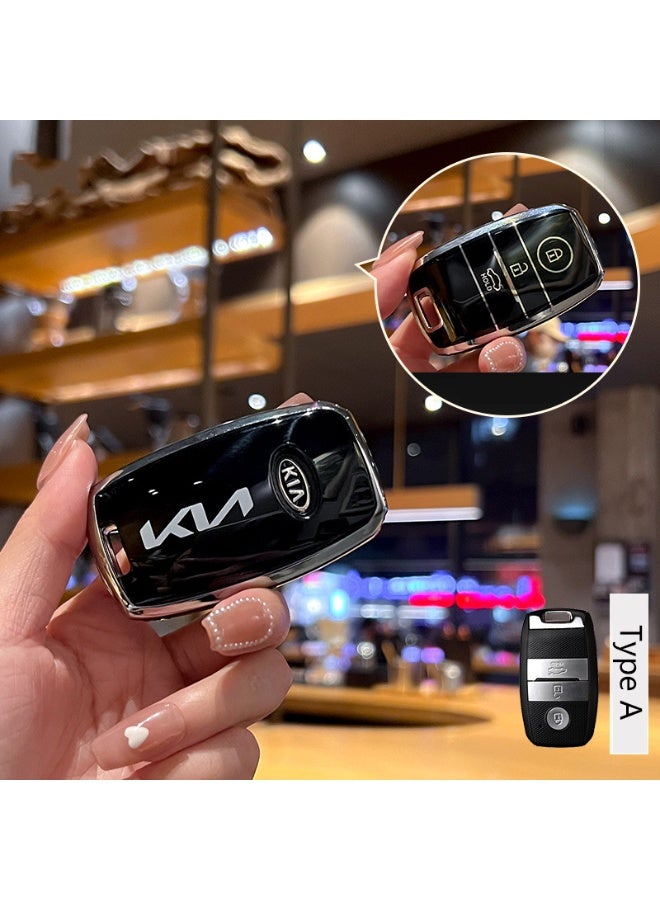 KIA High end car key protection case suitable for Kia K3 Intelligent Run K5/k2/kx3/k4/kx5 Furuidi Lion Platinum Tuojie Yi Run Huan Chi car key shell case - Image 1