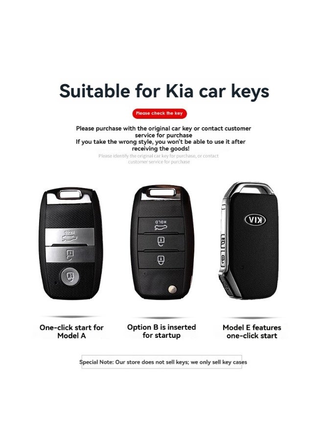 KIA High end car key protection case suitable for Kia K3 Intelligent Run K5/k2/kx3/k4/kx5 Furuidi Lion Platinum Tuojie Yi Run Huan Chi car key shell case - Image 3