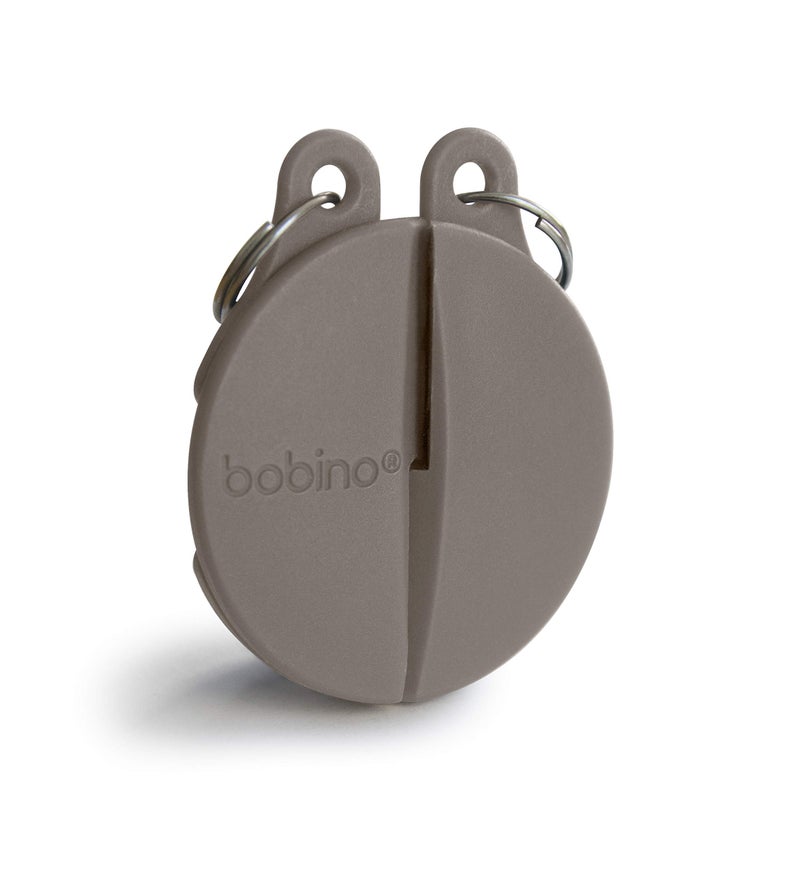 Bobino | Zipper Clip | Anti Theft Zipper Lock & Backpack Lock | Zipper Locks for Backpacks | Anti Pickpocket Backpack Locks Zipper Clips Anti Theft | Purse Lock | Travel Safety Lock | 2 Pack Slate - Image 1