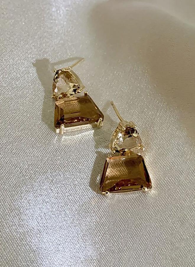 Styli Stone Embellished Earrings