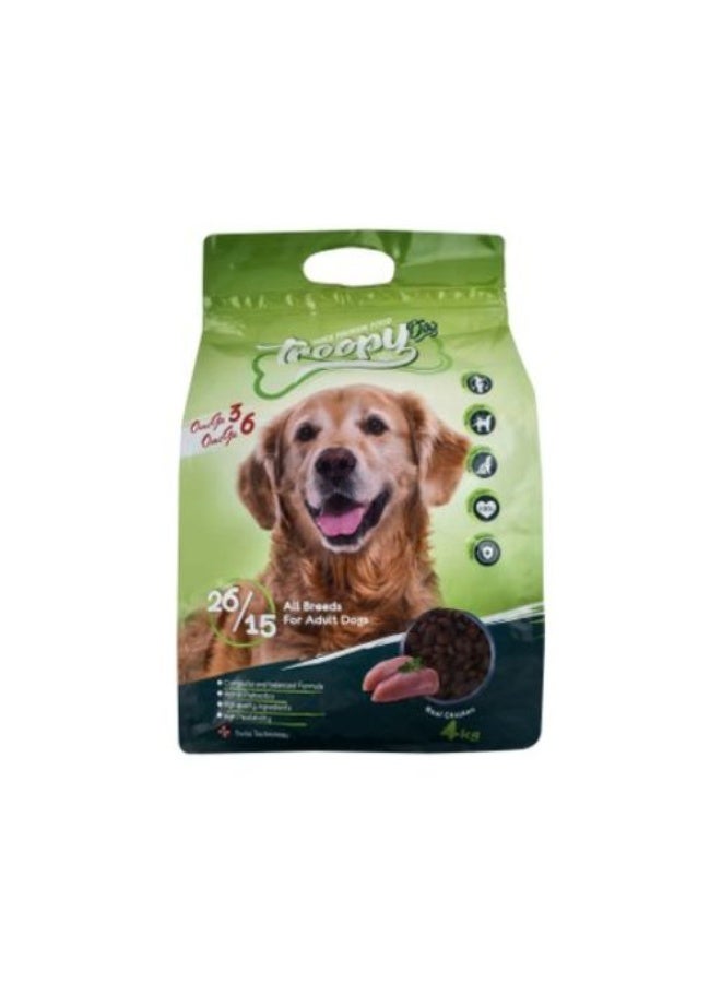 Troopy Adult Dog Dry Food 4kg