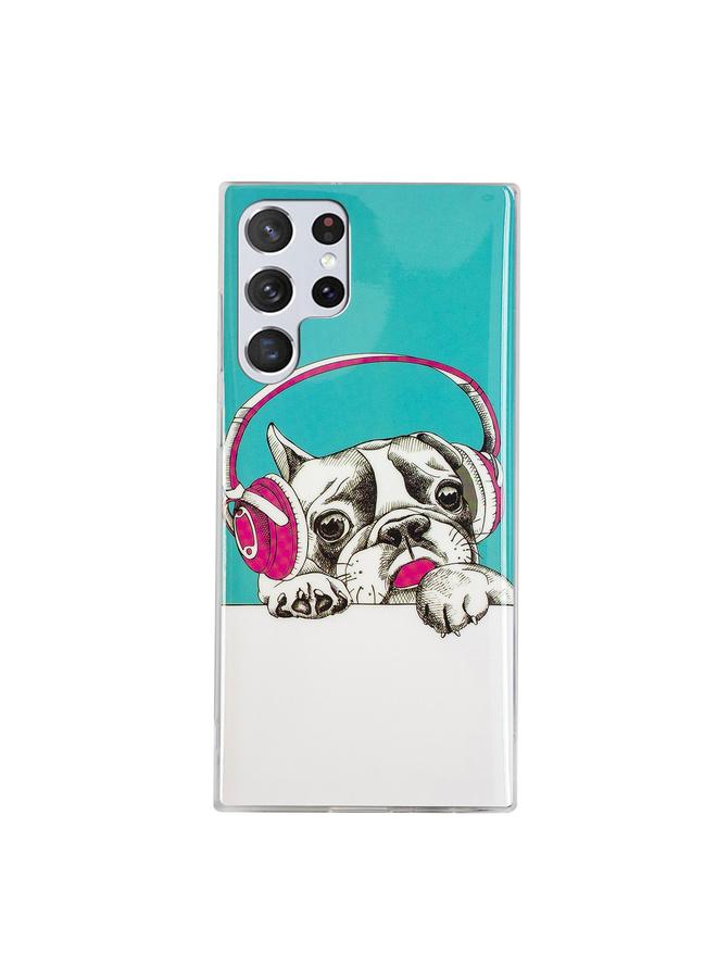 اس-توب جراب لهاتف Samsung Galaxy S22 Ultra 5G جراب هاتف واقي من مادة TPU المضيئة - Image 2