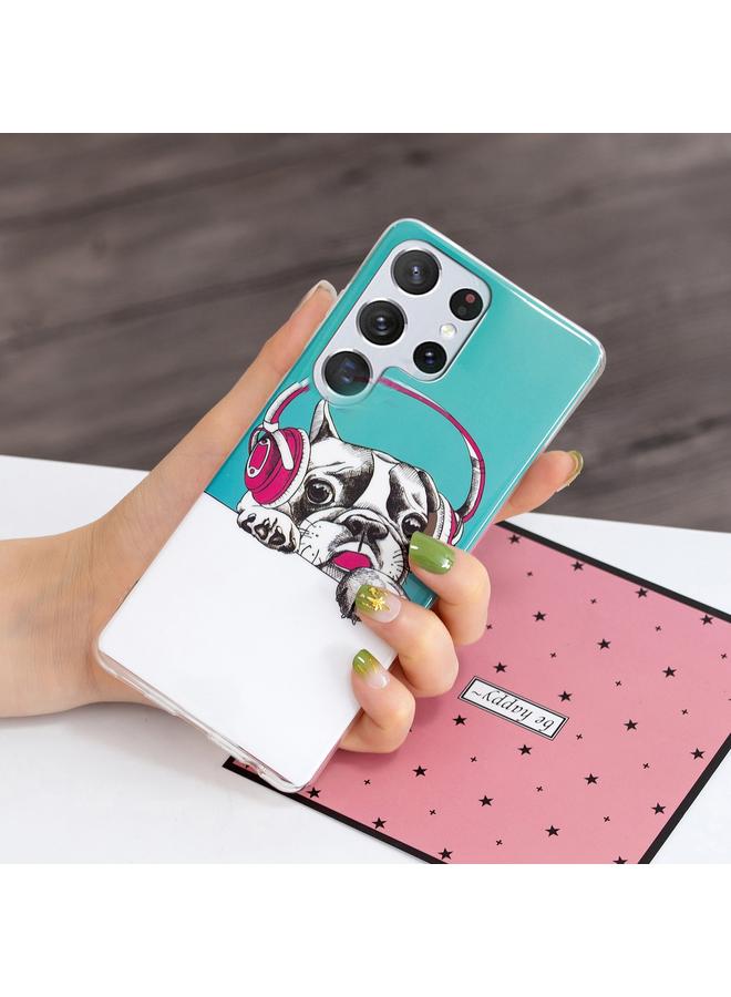 اس-توب جراب لهاتف Samsung Galaxy S22 Ultra 5G جراب هاتف واقي من مادة TPU المضيئة - Image 4