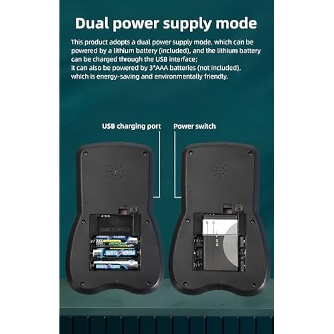 BLUE BACKLIT LOCK GAME CONSOLE 3398 IN 1 RETRO TANK BATTLE/SNAKE POCKET PUZZLE PORTABLE BRICK TOY GIFTS FOR TEENAGERS/CHILDREN (ORANGE) - Image 5