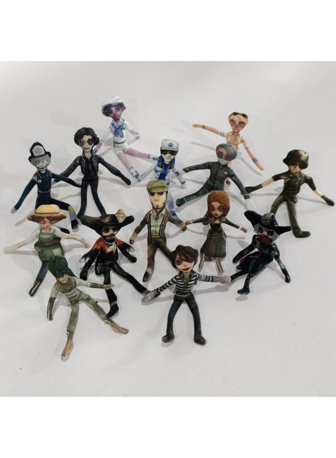 The Fifth Personality 28cm Dry Mouse Without White Edges Doll Ultra-fine Hands And Feet Skeleton Movable Abstract Doll-Specifications:28cm-Color:Green Front  - Image 2