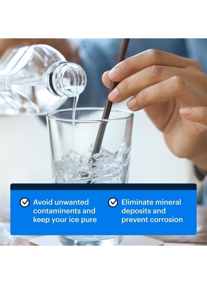Essential Values 2-Pack Ice Machine Cleaner and Descaler 16 fl oz, Nickel Safe Descaler | Ice Maker Cleaner Compatible with All Major Brands (Scotsman, KitchenAid, Affresh) - Made in USA by Essential Values  - Image 2