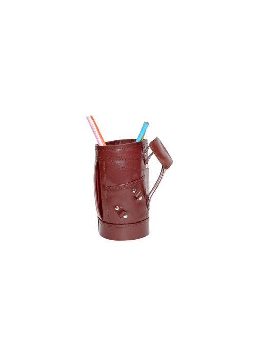 essart essart PU Leather Golf Cart TumblerCherry  - Image 1