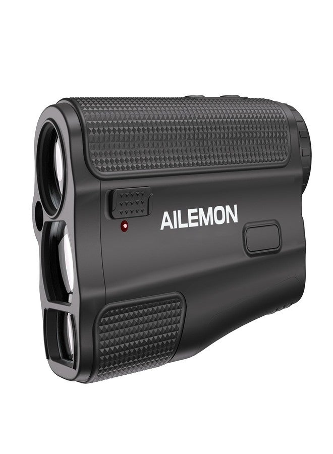 AILEMON Golf Laser Rangefinder Hunting Range Finder 900Y Fast Focus High-Precision Continuous Scan Flag Pole Locking Vibration Function Slope Mode Range Finder - Image 1