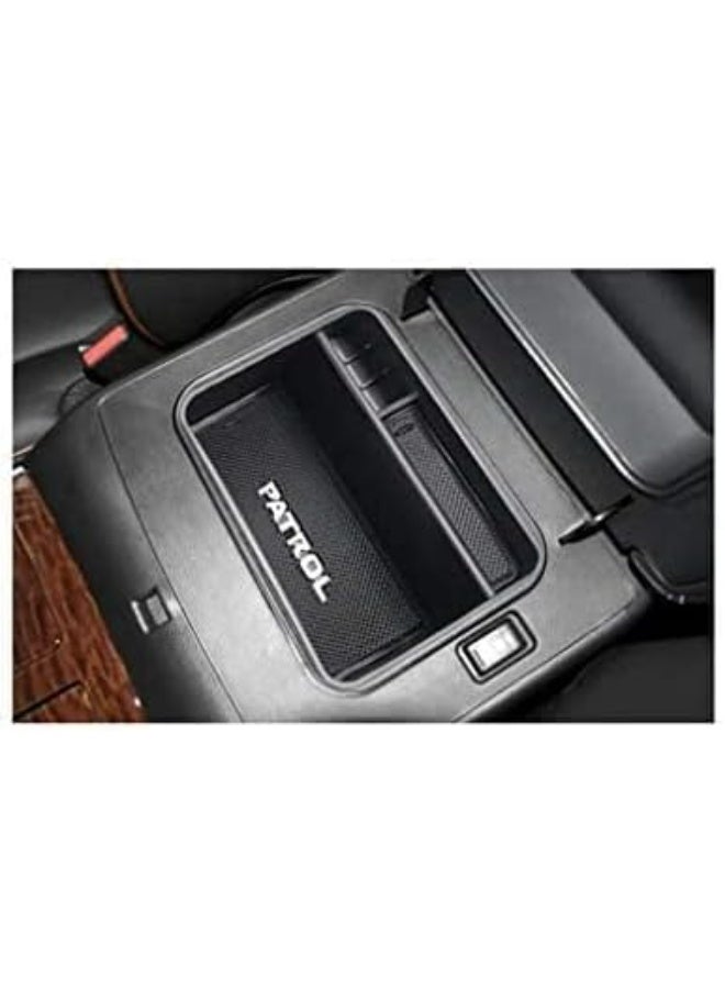 Alayjah, Central Armrest Console Tray Organizer Compatible with Patrol, Storage Box Insert, Save Your Mobile Pocket Mony and Personal items, Custom Fit Interior Accessory, Easy Installation 10400110 - Image 2