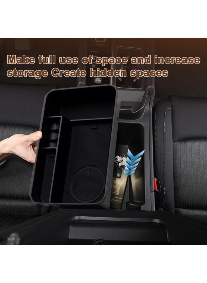 Alayjah, Central Armrest Console Tray Organizer Compatible with Patrol, Storage Box Insert, Save Your Mobile Pocket Mony and Personal items, Custom Fit Interior Accessory, Easy Installation 10400110 - Image 4