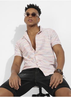 Instafab Plus Honeycomb Knit Shirt  - Image 1