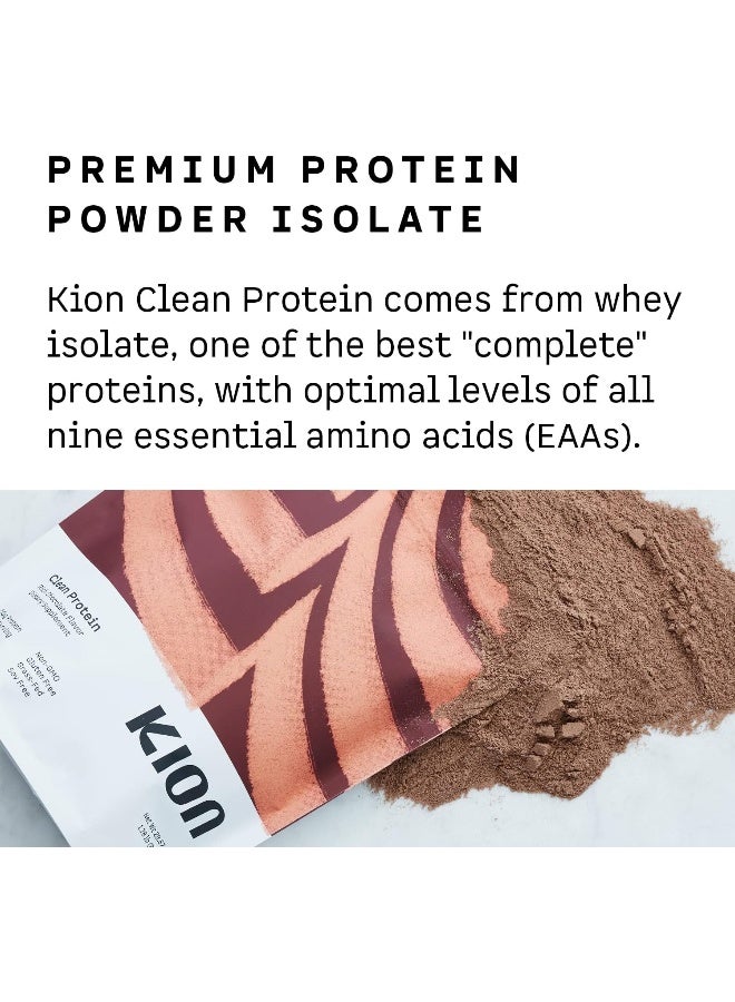 Kion Clean Protein | Grass-Fed & Pasture-Raised Whey Isolate Protein Powder | Smooth Vanilla | 30 Servings - Image 3