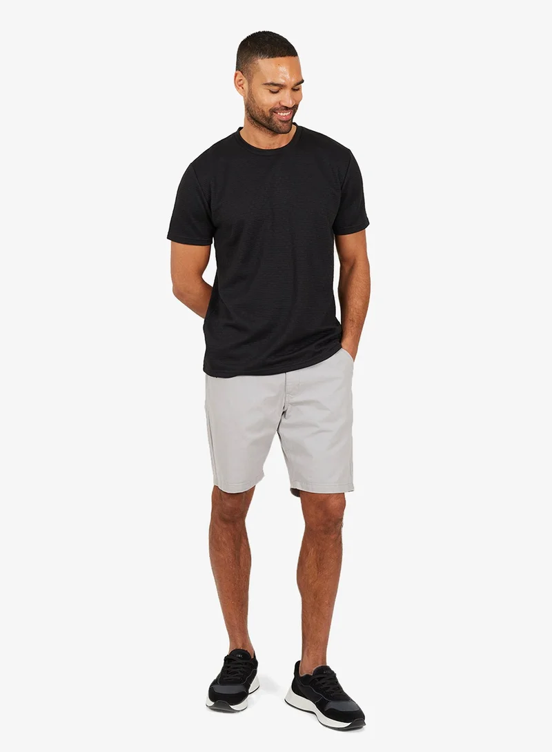 BRAVE SOUL MENS CREW NECK TSHIRT WITH