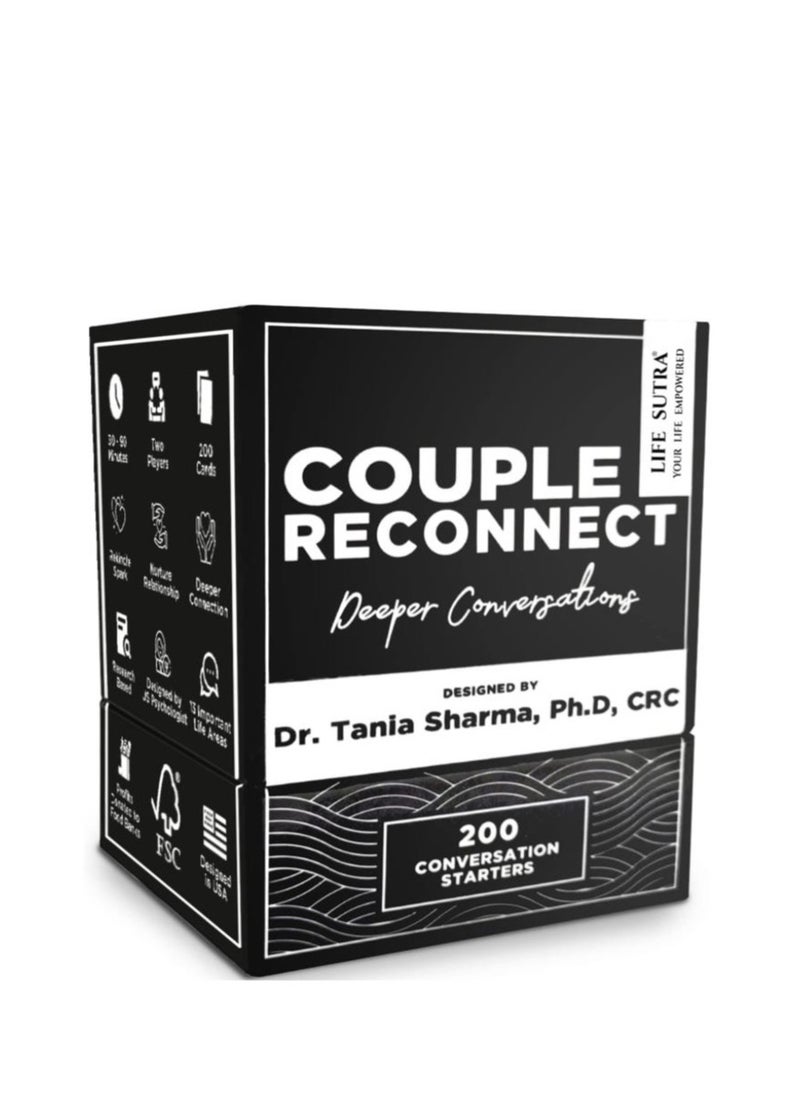 Y&D - Life Sutra - Couple Reconnect Game - Couples Game for Married Couples - 200 Couples Conversation Cards - Speak Your Love Language - Card Game for Couples - Designed - Image 1