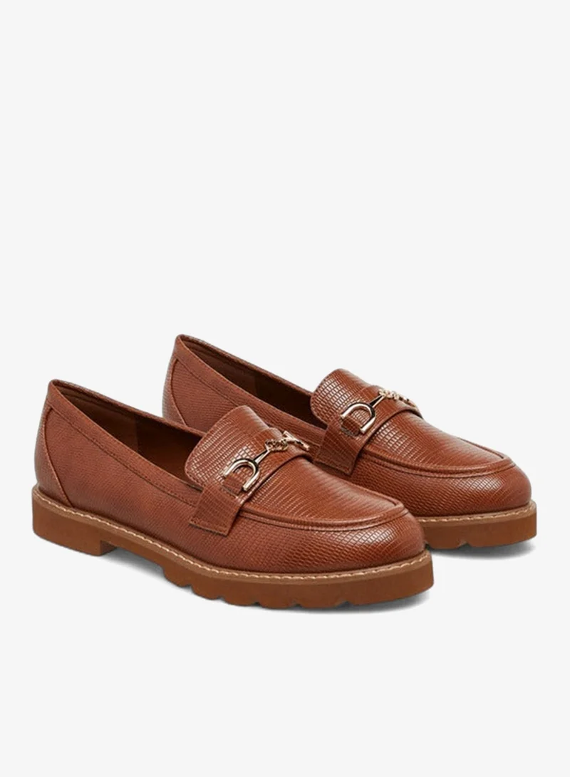Celeste Women's Metal Accent Slip-On Loafers
