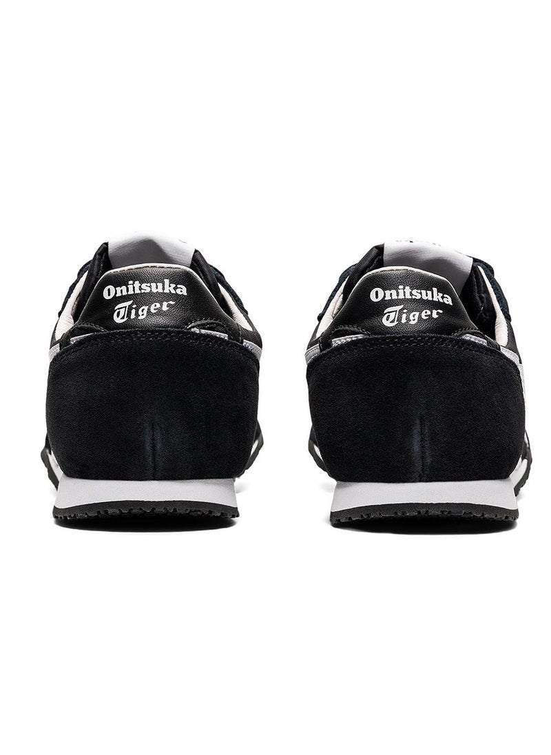 Onitsuka Tiger SERRANO Men and Women Casual Athlesiure/Colorblock Sneakers Shoes Black/White  - Image 5