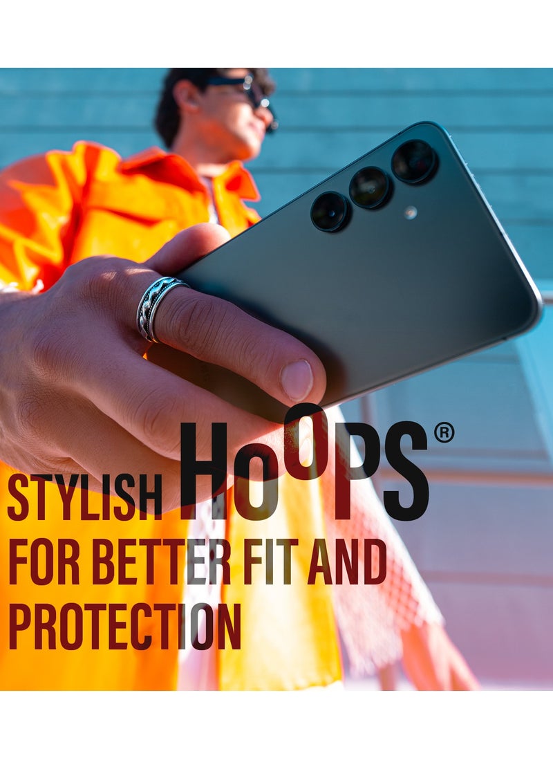 PanzerGlass PanzerGlass Hoops Samsung Galaxy S25 Plus Camera Lens Protector, Scratch & Shock Resistant, Easy Installation, Ultra-Thin Tempered Glass, Galaxy S24/S25 Plus Case Friendly, Transparent  - Image 4