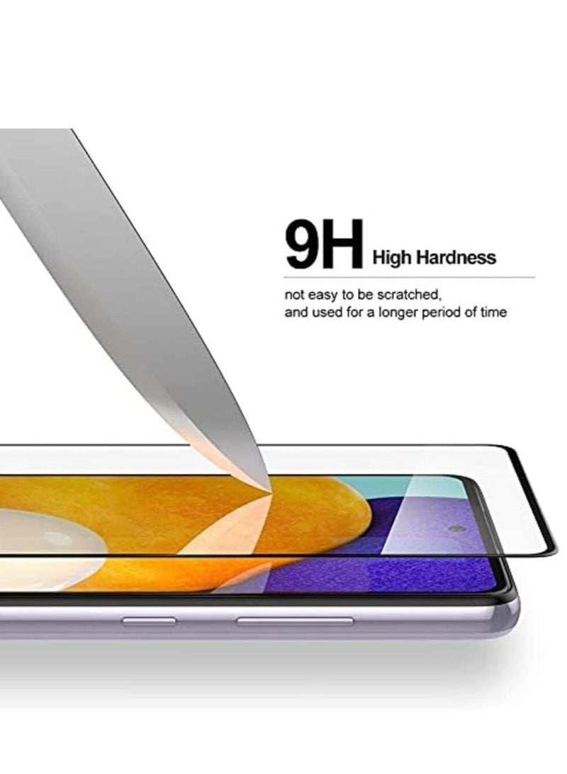 JAJEEK 5D Full Coverage Protection: Provides edge-to-edge protection for your Samsung Galaxy A04E, ensuring complete screen coverage without compromising touch sensitivity. - Image 3