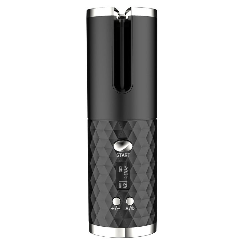 Electric Curling Iron Wireless Charging Curling Iron Fully Automatic Rotating Styling Portable Hairdressing Curler - Image 1
