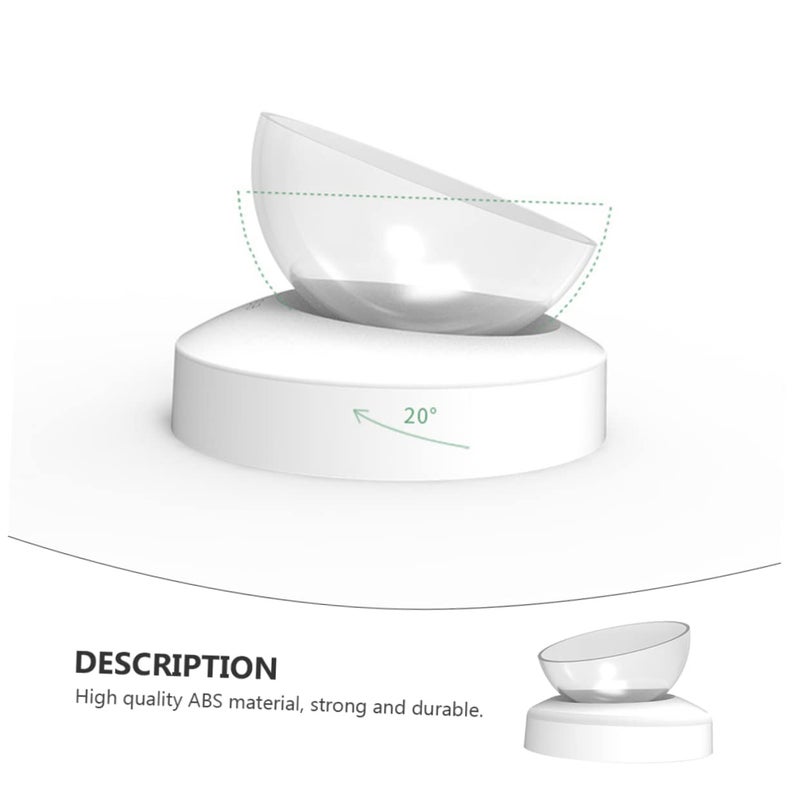 Elevated Pet Feeder Slow Eating Bowl Non Slip Base Stand For Cats And Dogs - Image 4
