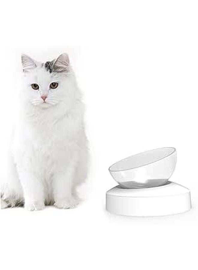 Elevated Pet Feeder Slow Eating Bowl Non Slip Base Stand For Cats And Dogs - Image 1