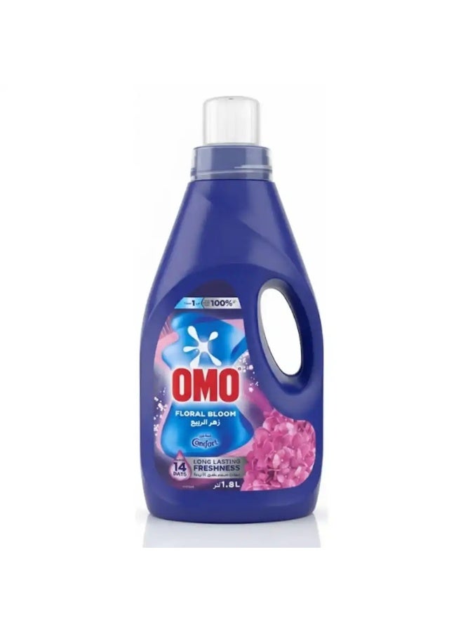 OMO Active Liquid Laundry Detergent Floral Bloom with Comfort 1.8L