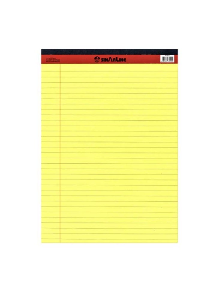SINARLINE 4-Piece Writing Pad Assorted Colours - Image 2