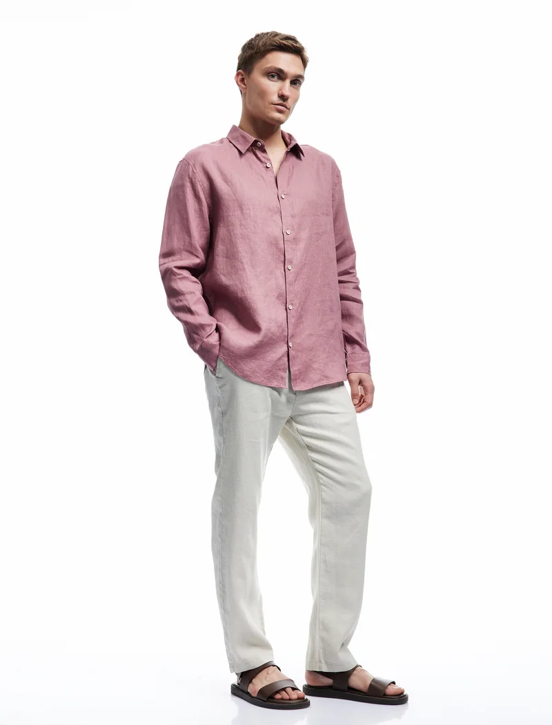 كوتون Linen Shirt