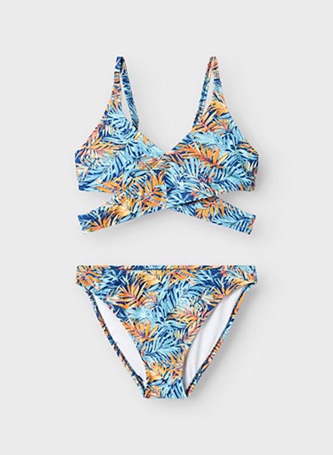 NAME IT Name It Kids Girls Zeline Triangle Bikini  - Image 4