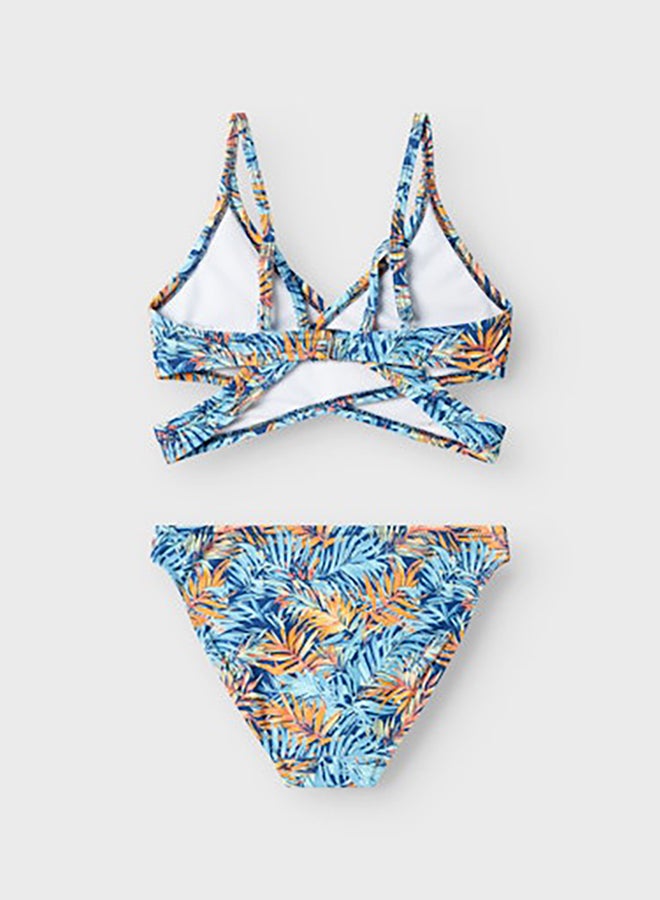 NAME IT Name It Kids Girls Zeline Triangle Bikini  - Image 2