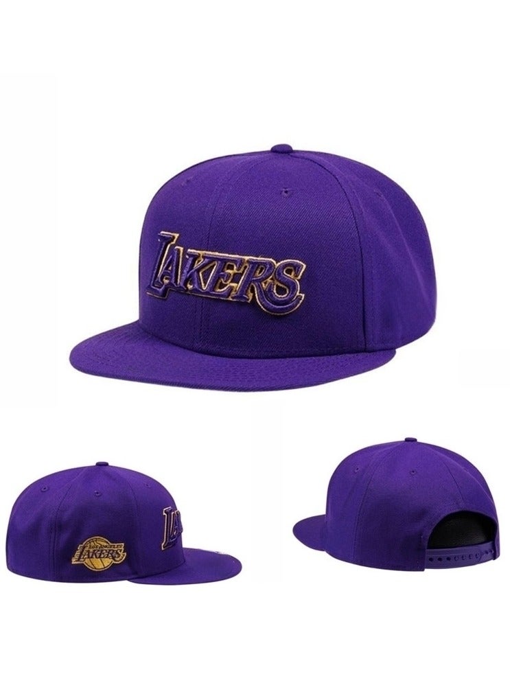Los Angeles Lakers Baseball Cap Trendy Streetwear Adjustable Hat for Men and Women Sports Fan Gift