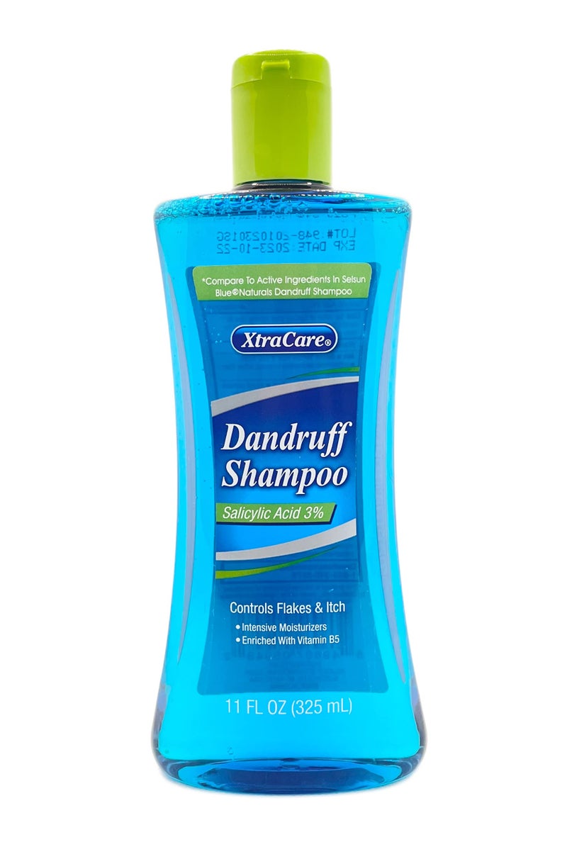XtraCare 3% Salicylic Acid Dandruff Shampoo Compare to Active Ingredients in Selsun Blue Naturals Dandruff Shampoo - Image 1
