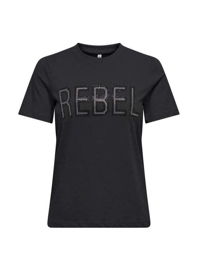 ONLY Womens Riri Stones Top - Image 1