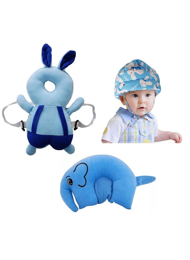 SHOPTOSHOP Baby Infant Toddler Helmet No Bump Safety Head Cushion Bumper Bonnet Adjustable Protective Cap Child Safety Headguard Hat For Running Walking Crawling Safety Helmet For Kid (Multicolor) - Image 1