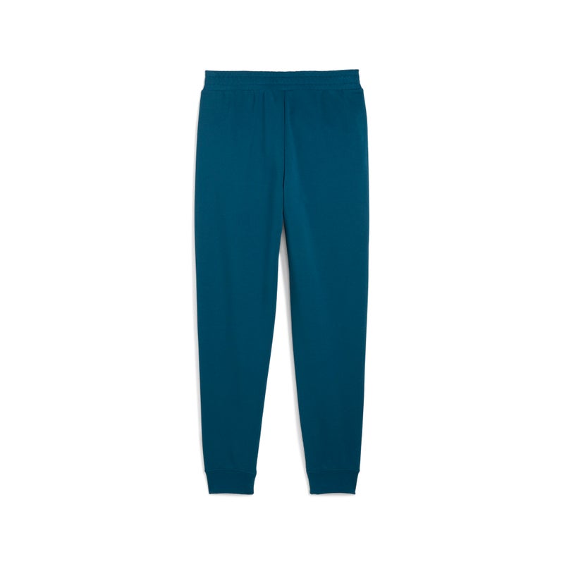 PUMA Essentials Logo Mens Blue Sweatpants - Image 2