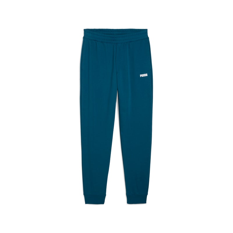 PUMA Essentials Logo Mens Blue Sweatpants - Image 1