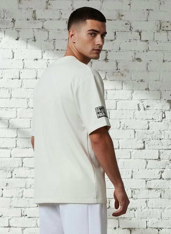Starter  Starter Men Regular Fit Round Neck Short Sleeves Printed T-shirt for Men | Best Price UAE