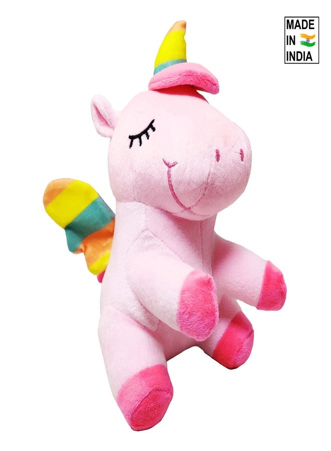 PARTEET 25 Cms Unicorn Stuffed Animal Soft Plush Toy Gift for Kidssoft Toy|Baby Toys|Kids Toy|Soft Toy|Toy for Girl/Boys|Toy Gift for Girls|Kids Toys for Boys/Girl| - Image 3