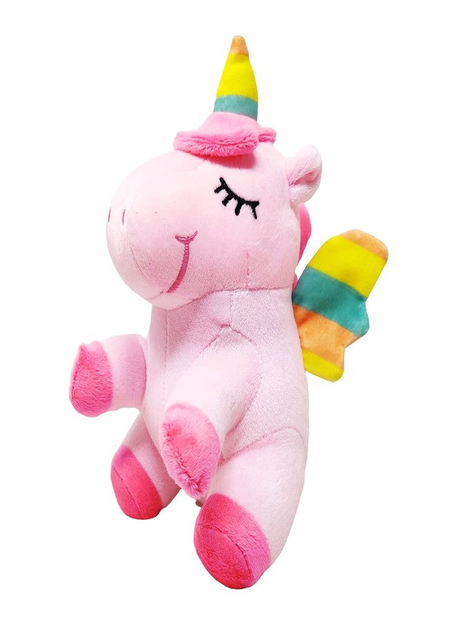 PARTEET 25 Cms Unicorn Stuffed Animal Soft Plush Toy Gift for Kidssoft Toy|Baby Toys|Kids Toy|Soft Toy|Toy for Girl/Boys|Toy Gift for Girls|Kids Toys for Boys/Girl| - Image 1
