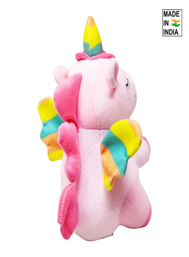 PARTEET 25 Cms Unicorn Stuffed Animal Soft Plush Toy Gift for Kidssoft Toy|Baby Toys|Kids Toy|Soft Toy|Toy for Girl/Boys|Toy Gift for Girls|Kids Toys for Boys/Girl| - Image 2