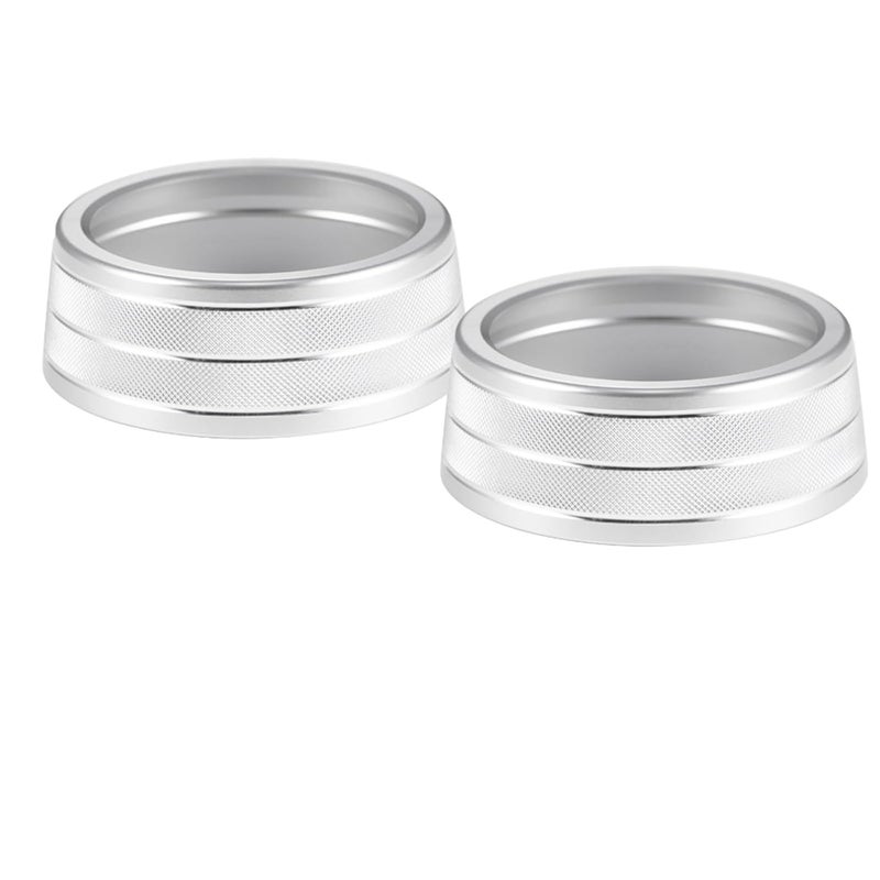 QASULER Car Air Conditioning Control Knob Trim Cover - Image 2