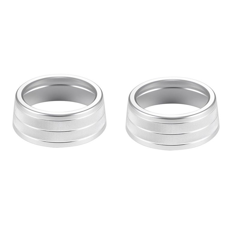 QASULER Car Air Conditioning Control Knob Trim Cover - Image 1