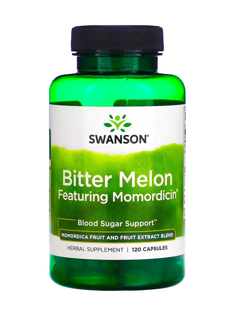 SWANSON Bitter Melon Featuring Momordicin, 120 Capsules